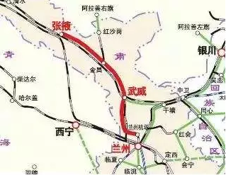 兰州至张掖三四线中川机场-威武段高铁.png